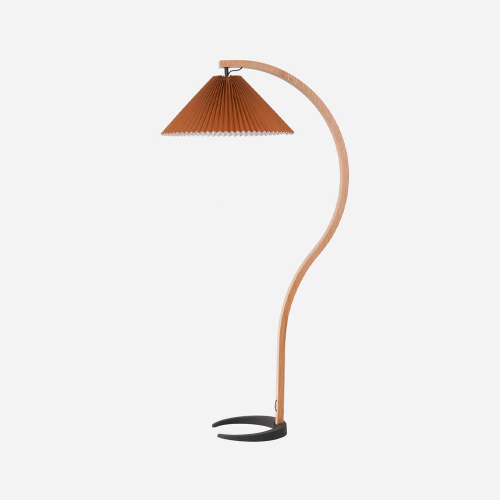 Caprani floor lamp | Floor Lamp | LED | linen/metal/wood | 240v | Stylish Floor Lighting