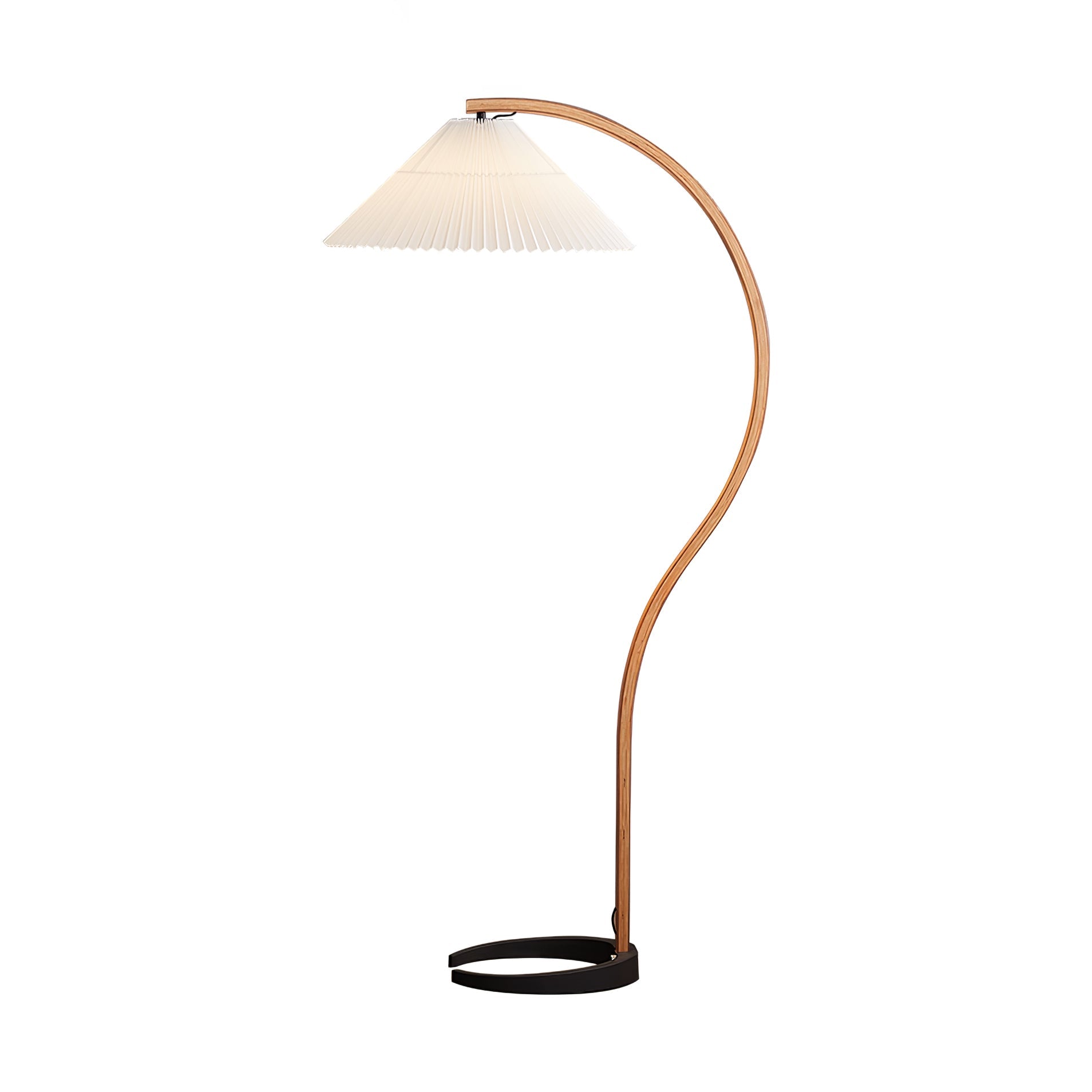 Caprani floor lamp | Floor Lamp | LED | linen/metal/wood | 240v | Stylish Floor Lighting