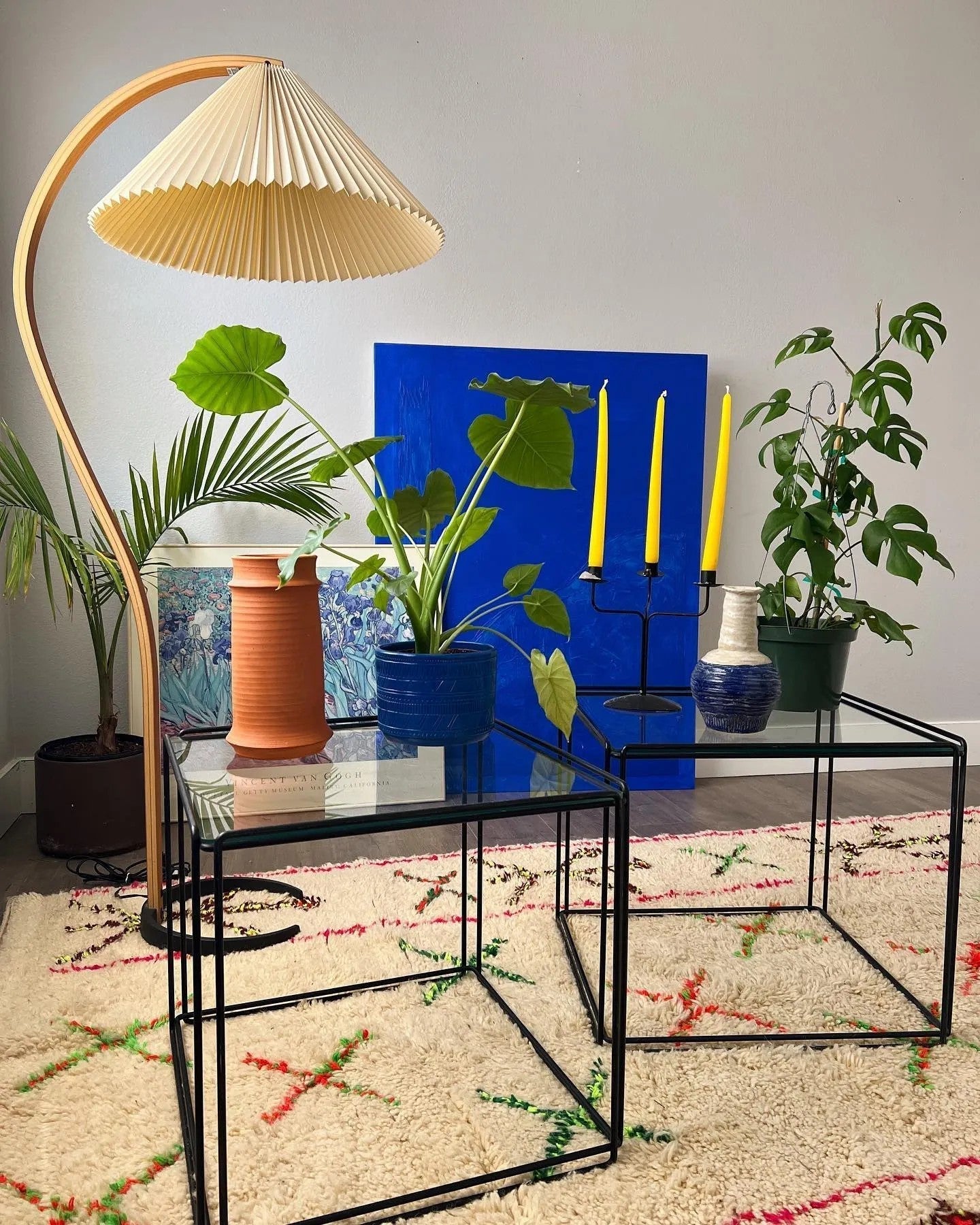 Caprani floor lamp | Floor Lamp | LED | linen/metal/wood | 240v | Stylish Floor Lighting