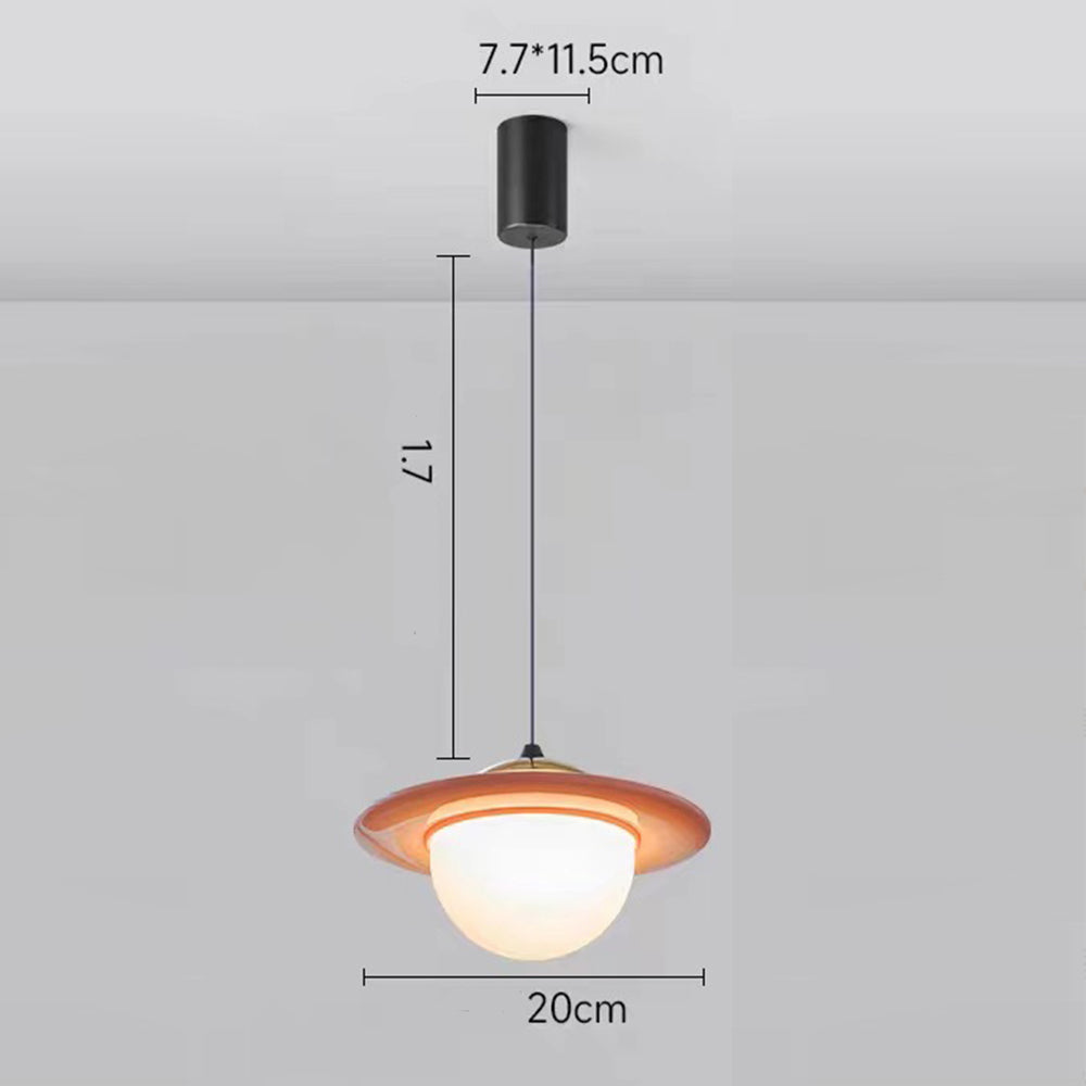 Creative Colorful Planet Glass Hanging | Lighting | LED | glass | 110V-120V | Premium Lighting Solution