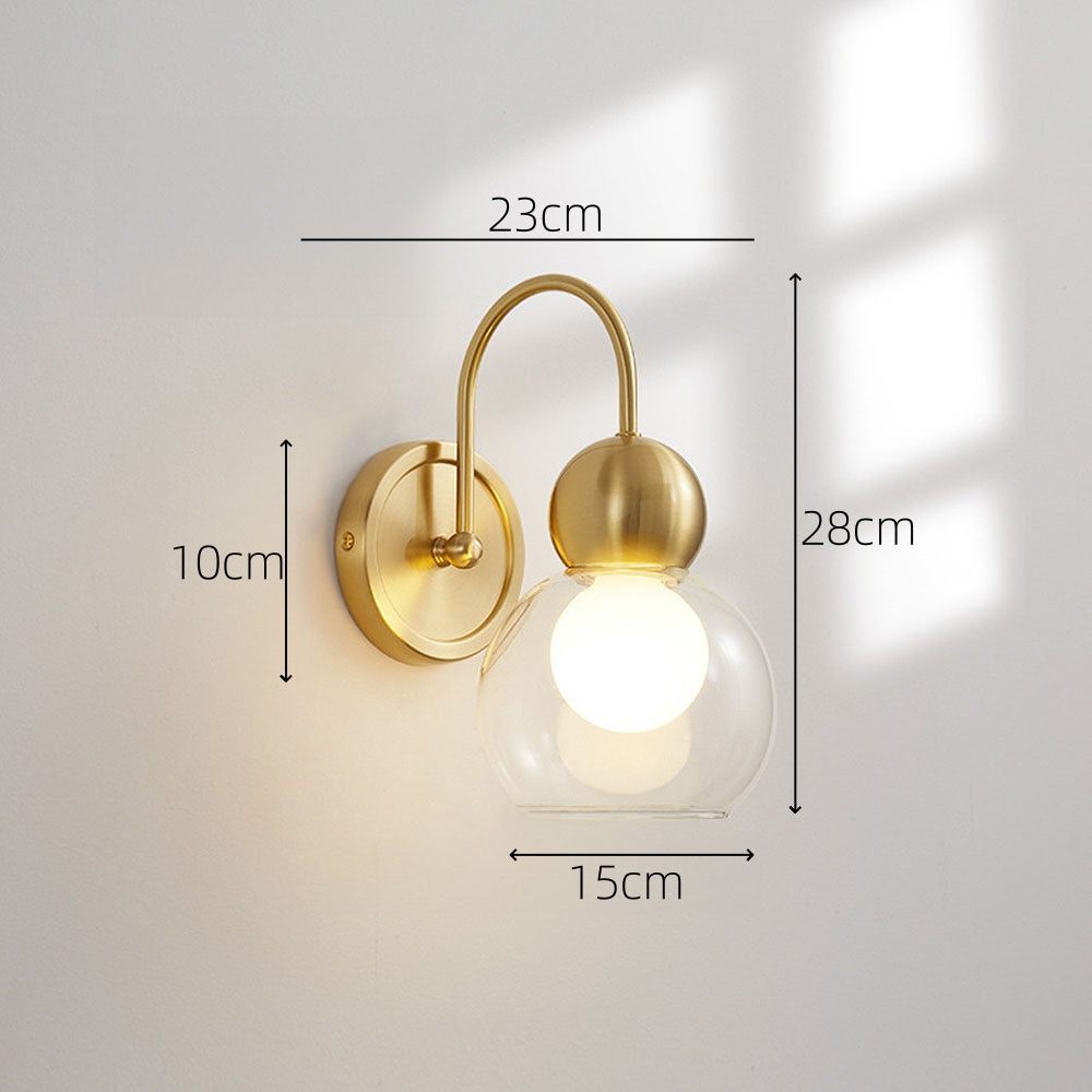 Mid-Century Modern Rotatable Wall Lamp | Wall Lamp | glass | 110V - 120V | Elegant Wall Illumination