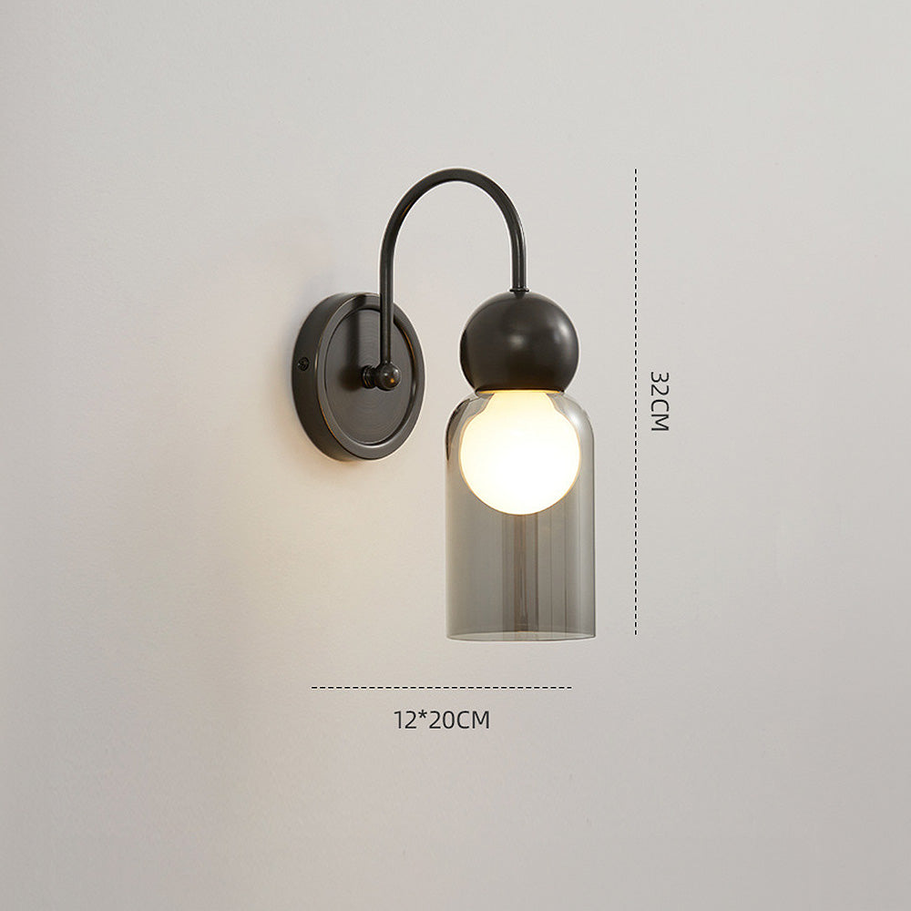 Modern Transparent Nordic Wall Lamp | Wall Lamp | glass | 110V - 120V | Elegant Wall Illumination