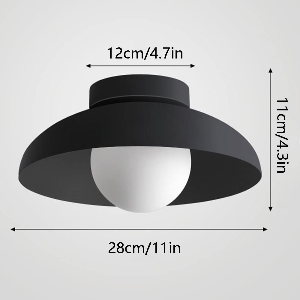Modern Metal Semi-Flush Ceiling Lamp | Lighting | LED | metal | 110V-120V | Premium Lighting Solution