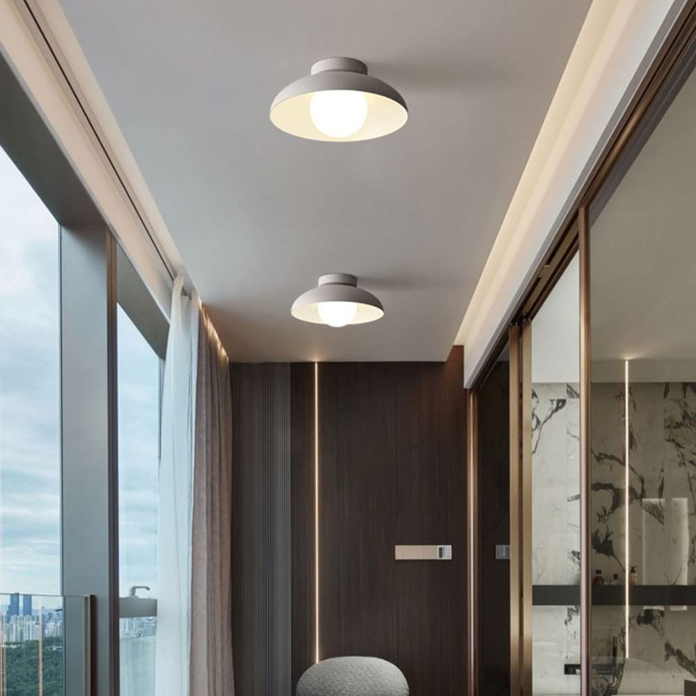 Modern Metal Semi-Flush Ceiling Lamp | Lighting | LED | metal | 110V-120V | Premium Lighting Solution