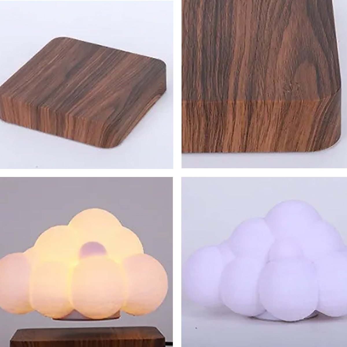 Nebuvia Floating Cloud Lamp | Table Lamp | LED | wood/ABS | 15W | Sleek Table Accent
