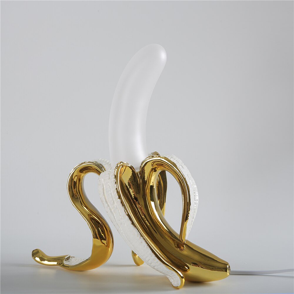 Lumora™ Deco Banana Lamp Unique | Table Lamp | LED | Resin | 90-260V | Sleek Table Accent