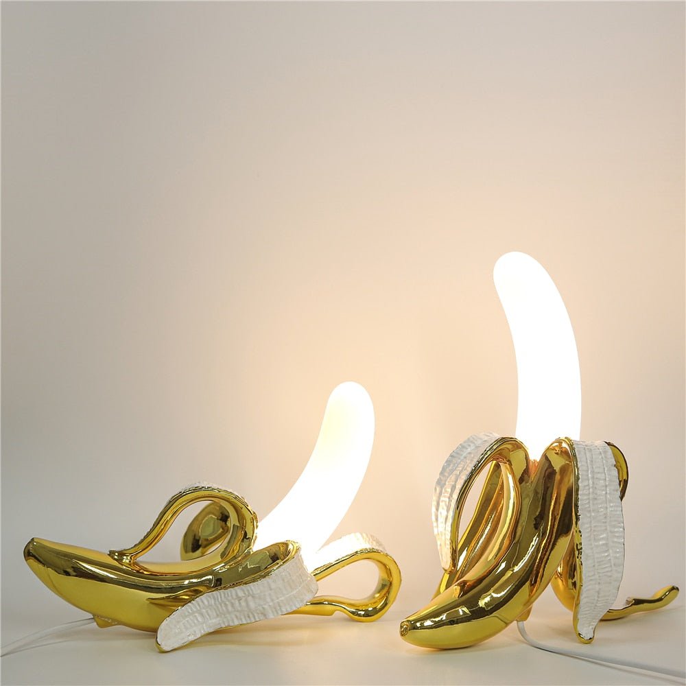 Lumora™ Deco Banana Lamp Unique | Table Lamp | LED | Resin | 90-260V | Sleek Table Accent