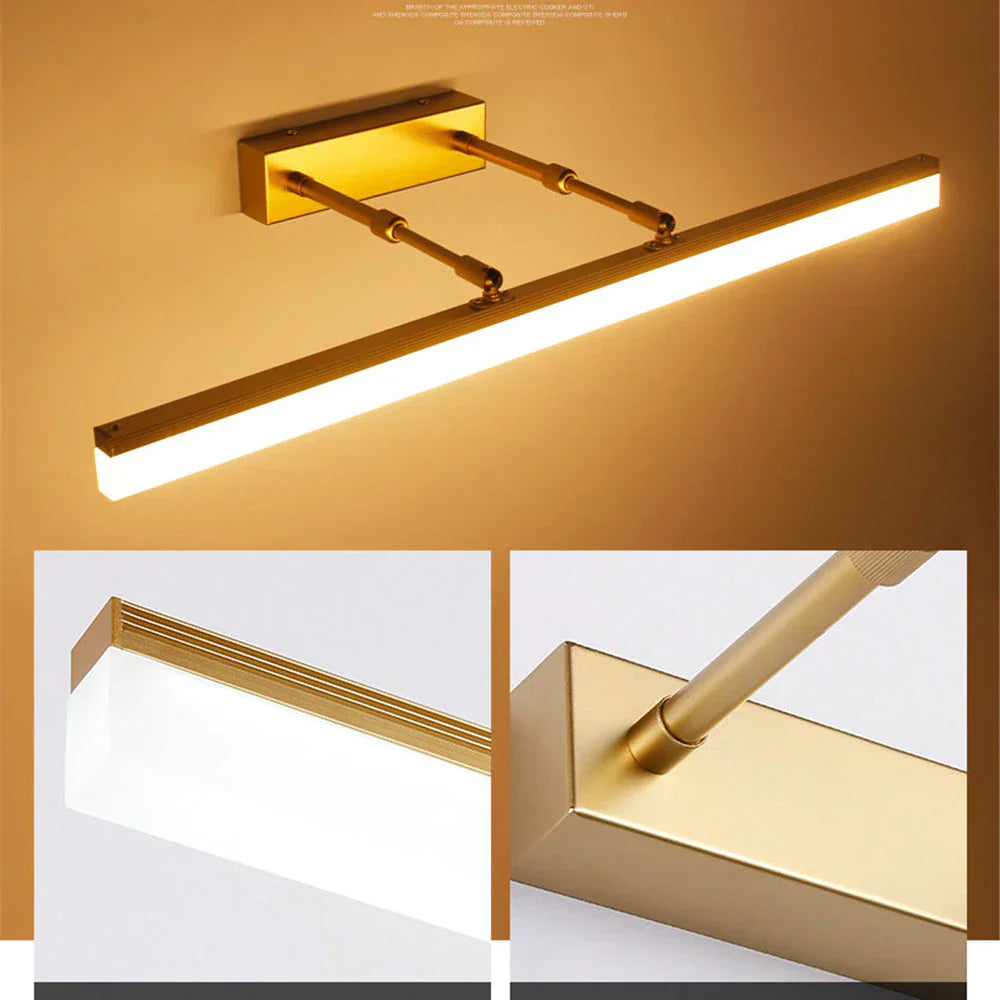 AquaLux Waterproof Bathroom Wall Lamp | Wall Lamp | Led | Plastic | Elegant Wall Illumination
