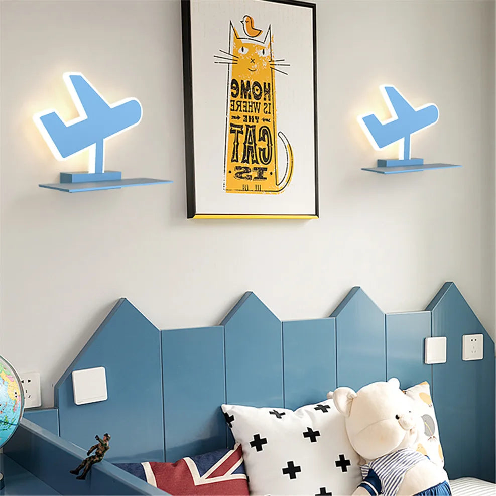 Kinderplane Wall Lamp Cartoon Lighting | Wall Lamp | Led | iron | 111V - 240V | Elegant Wall Illumination
