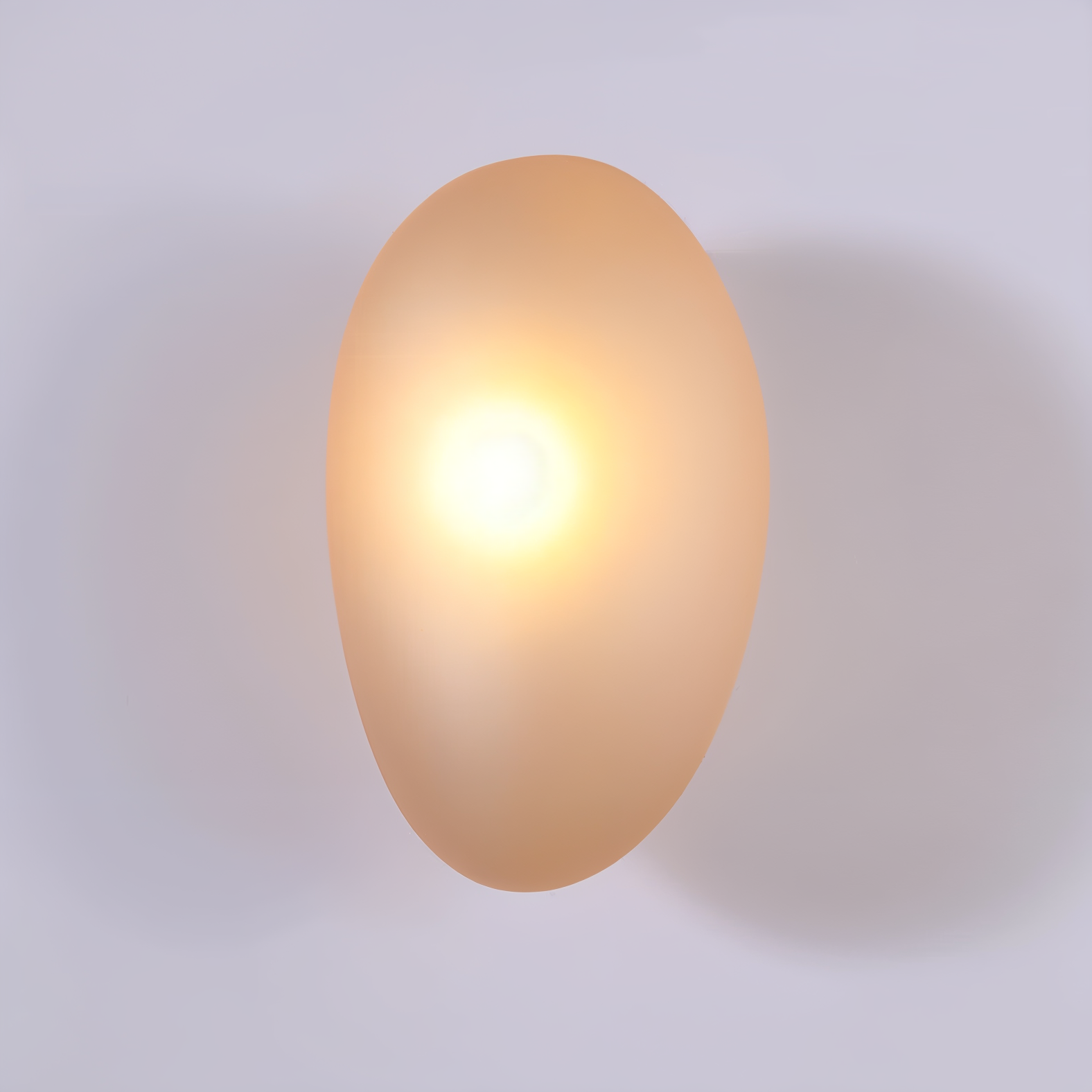 PebbleHue Wall Lamp Glass Wall | Wall Lamp | Led | glass/metal | 5W | 85V - 260V - 90V - 260V | Elegant Wall Illumination