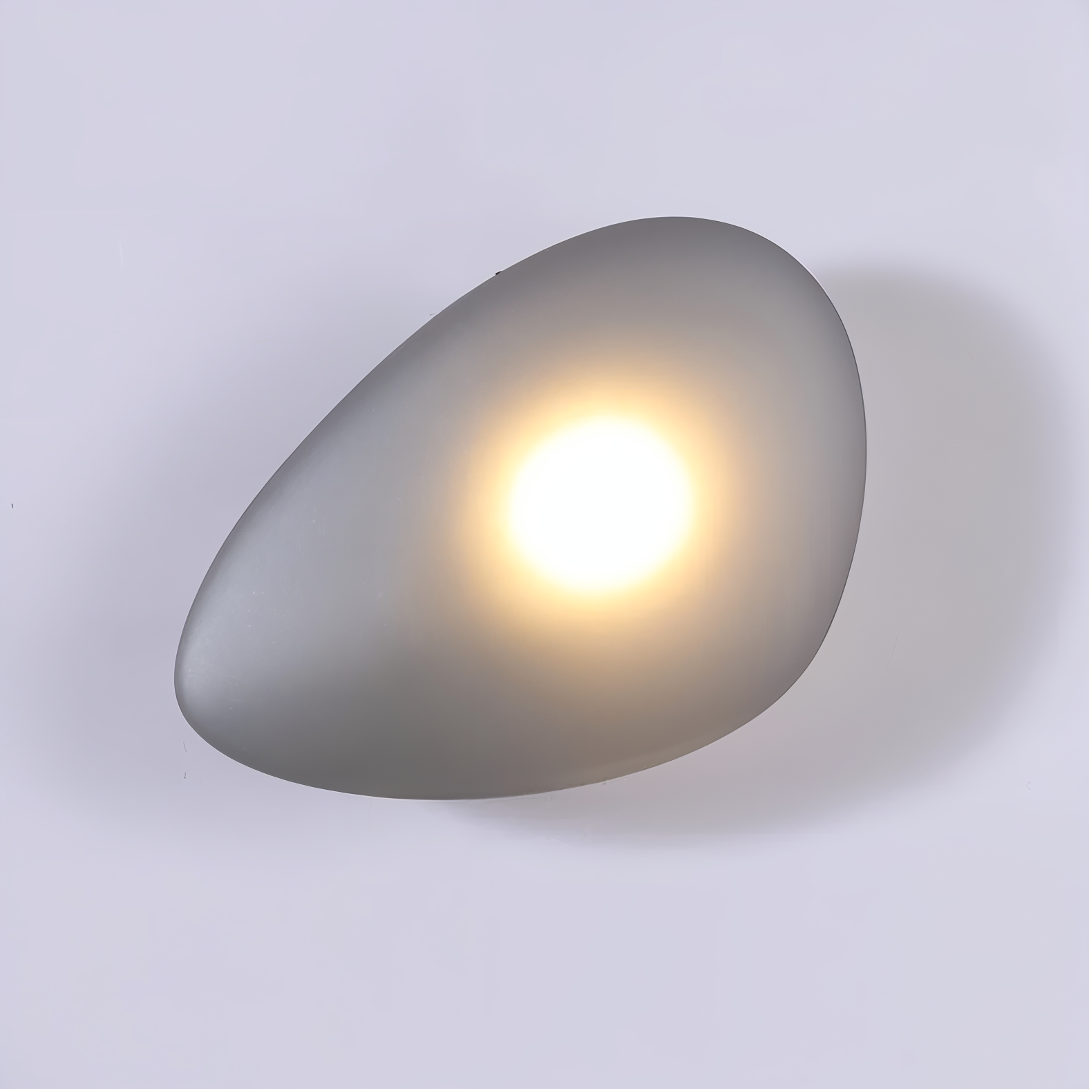 PebbleHue Wall Lamp Glass Wall | Wall Lamp | Led | glass/metal | 5W | 85V - 260V - 90V - 260V | Elegant Wall Illumination