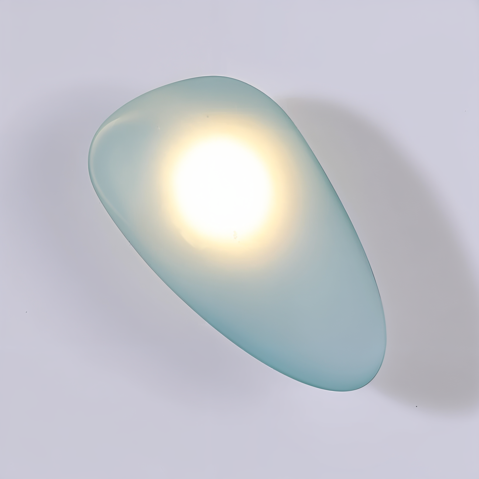 PebbleHue Wall Lamp Glass Wall | Wall Lamp | Led | glass/metal | 5W | 85V - 260V - 90V - 260V | Elegant Wall Illumination