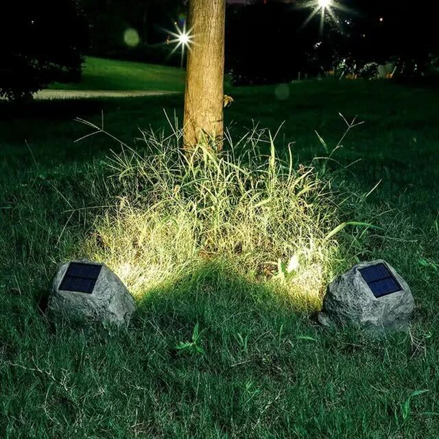 Rocky Light Solar Outdoor Lamp | Lighting | LED | plastic | Premium Lighting Solution