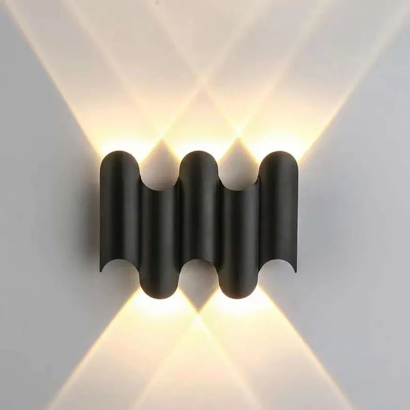 NatureGlow Modern Wall Lamp | Wall Lamp | Led | Warm White | aluminum/glass/metal | 10W | 220V | Elegant Wall Illumination