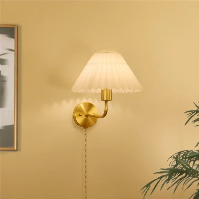 OrigamiGlow Modern Wall Lamp | Wall Lamp | Led | Warm White | copper/metal | 8W | 220V | Elegant Wall Illumination