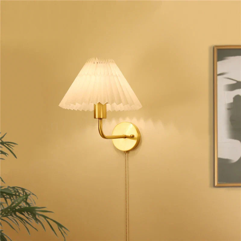 OrigamiGlow Modern Wall Lamp | Wall Lamp | Led | Warm White | copper/metal | 8W | 220V | Elegant Wall Illumination