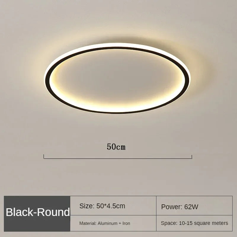 NoorderlichtBol Scandinavian Round Ceiling Lamp | Lighting | LED | glass/metal | Premium Lighting Solution