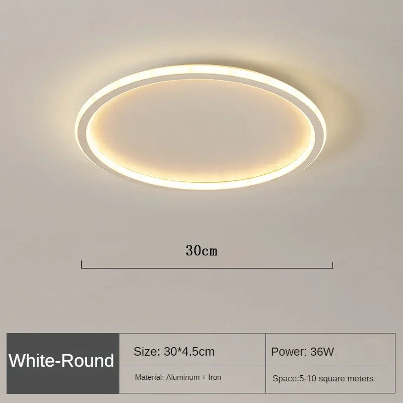 NoorderlichtBol Scandinavian Round Ceiling Lamp | Lighting | LED | glass/metal | Premium Lighting Solution