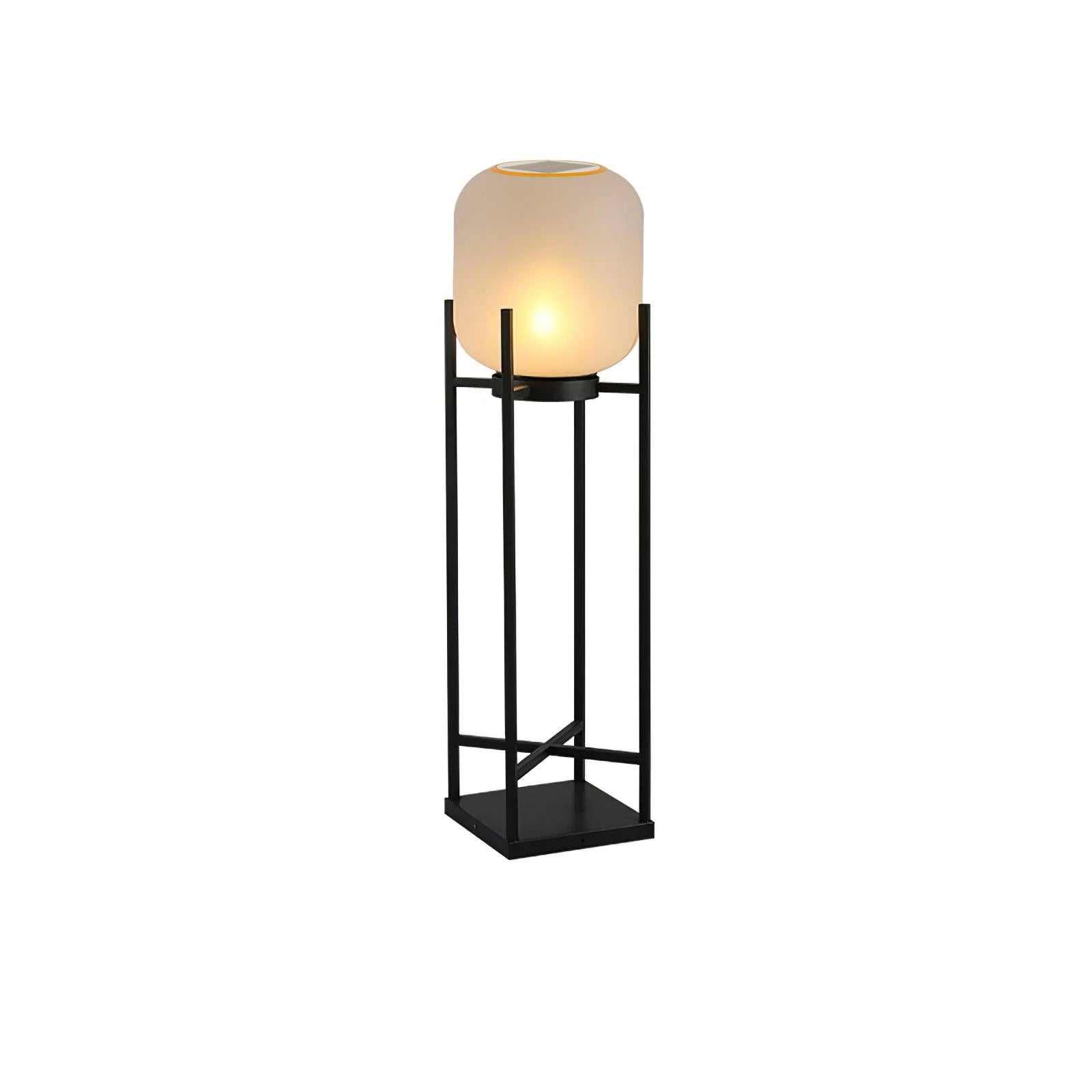 Solar floor lamp lantern outdoor | Floor Lamp | LED | glass | 240v | Stylish Floor Lighting