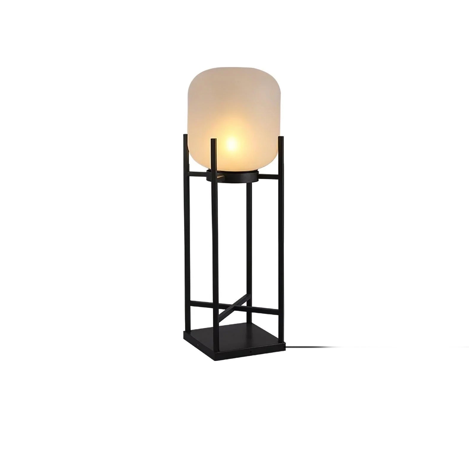 Solar floor lamp lantern outdoor | Floor Lamp | LED | glass | 240v | Stylish Floor Lighting