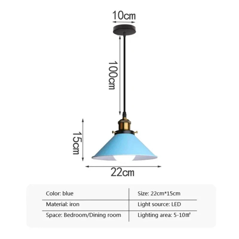 Industrial Elegance Horn Hanging Lamp | Lighting | LED | 90-260V | Premium Lighting Solution