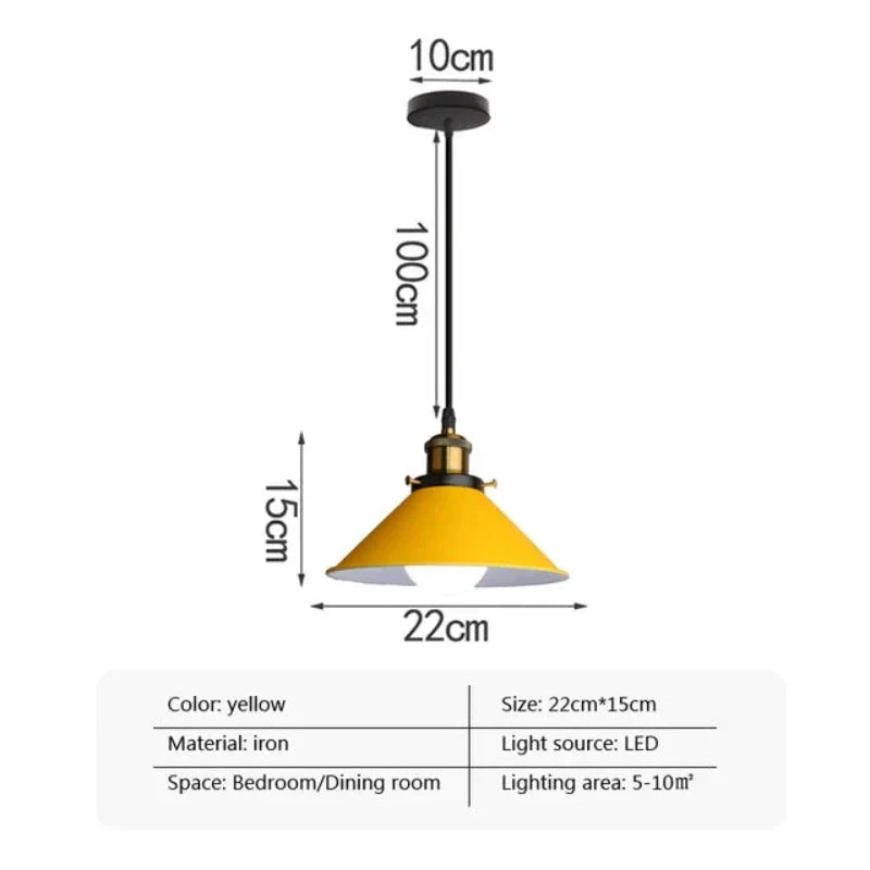 Industrial Elegance Horn Hanging Lamp | Lighting | LED | 90-260V | Premium Lighting Solution