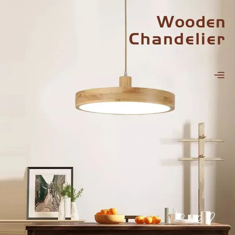 AuroraLicht Scandinavian Slim Hanging Lamp | Lighting | LED | wood | 90-260V | Premium Lighting Solution