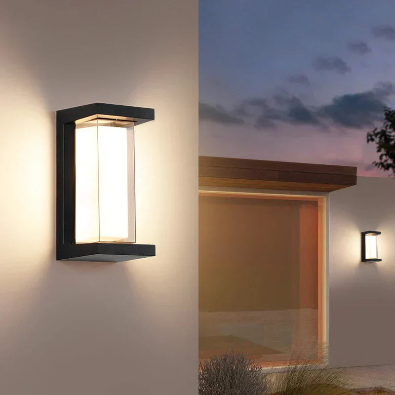 MoonGlow External Wall Lamp Outdoors | Wall Lamp | LED | Elegant Wall Illumination