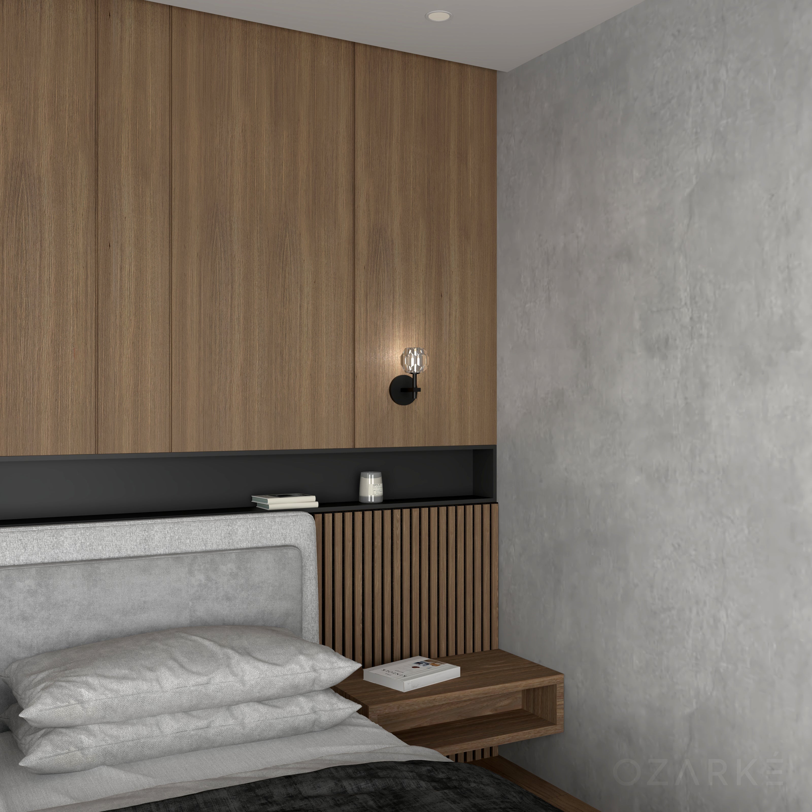 Mini Wall Lamp Compact Elegance | Wall Lamp | iron | 5W | 110V - 20V | Elegant Wall Illumination