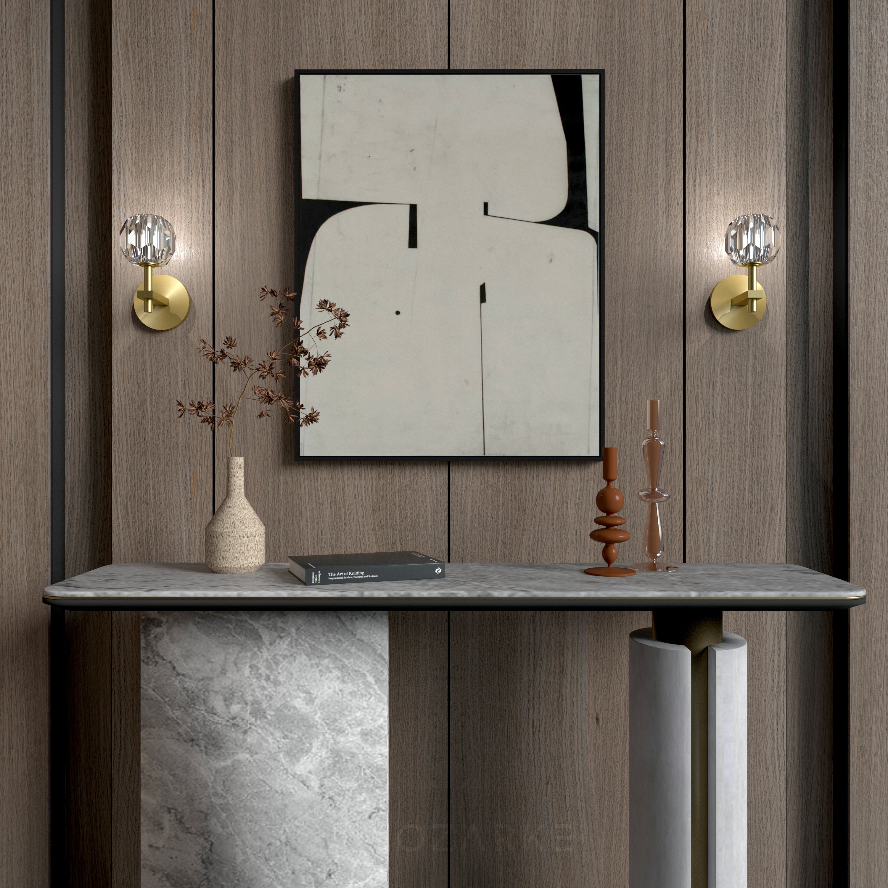 Mini Wall Lamp Compact Elegance | Wall Lamp | iron | 5W | 110V - 20V | Elegant Wall Illumination