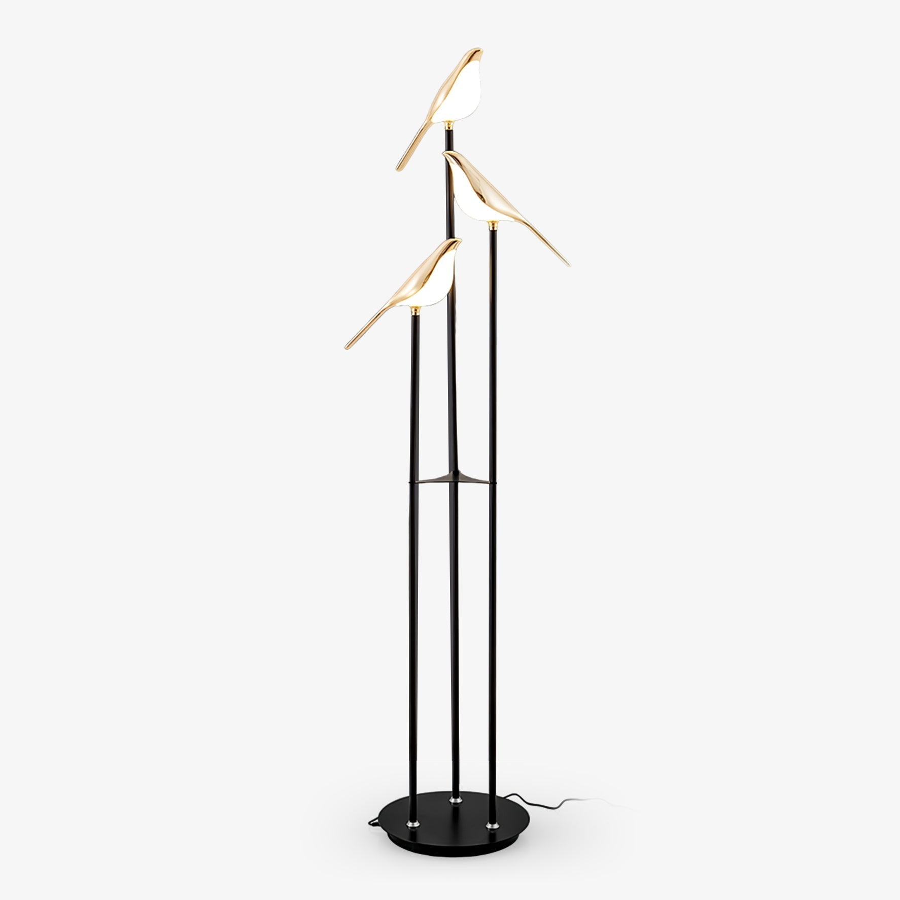 Magpie Perch Torch Lamp Floor | Floor Lamp | LED | acrylic/aluminum/metal | 240v | Stylish Floor Lighting