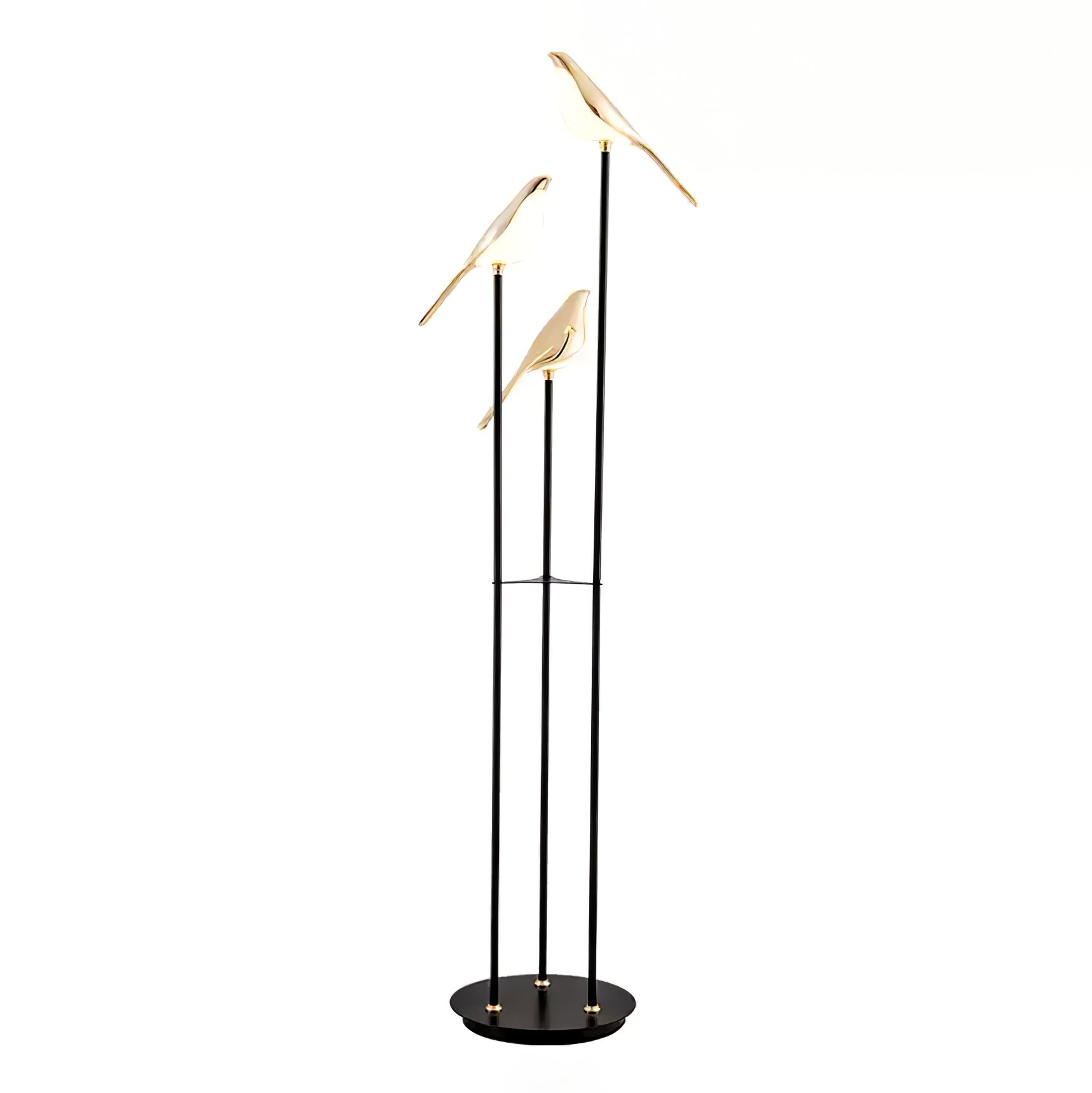 Magpie Perch Torch Lamp Floor | Floor Lamp | LED | acrylic/aluminum/metal | 240v | Stylish Floor Lighting