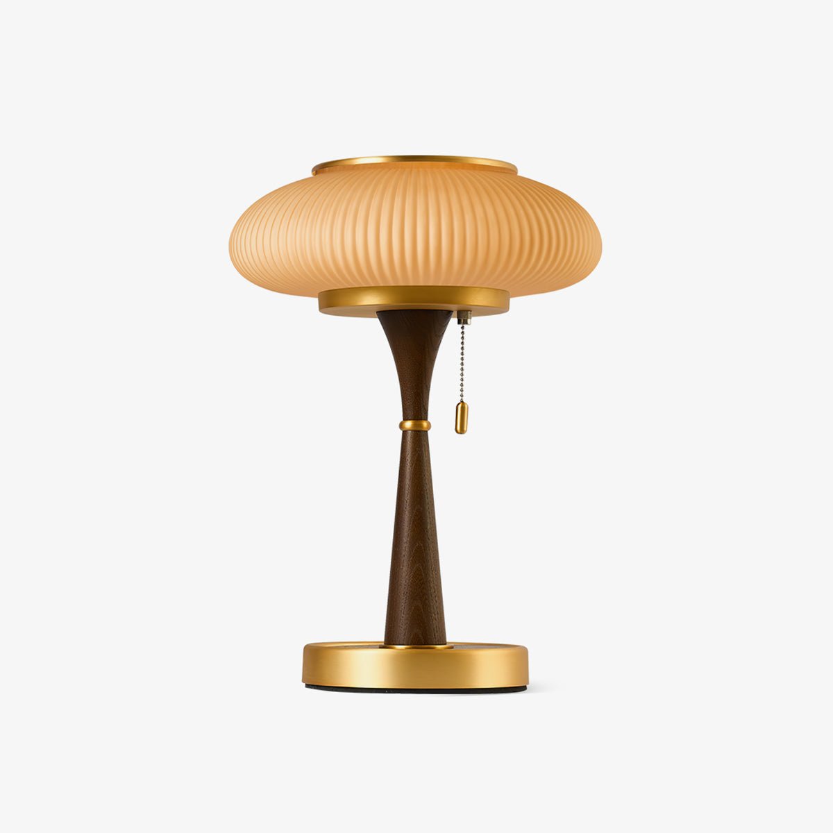 Lumique Matsushroom Table Lamp Modern | Table Lamp | LED | glass/wood/metal | Sleek Table Accent
