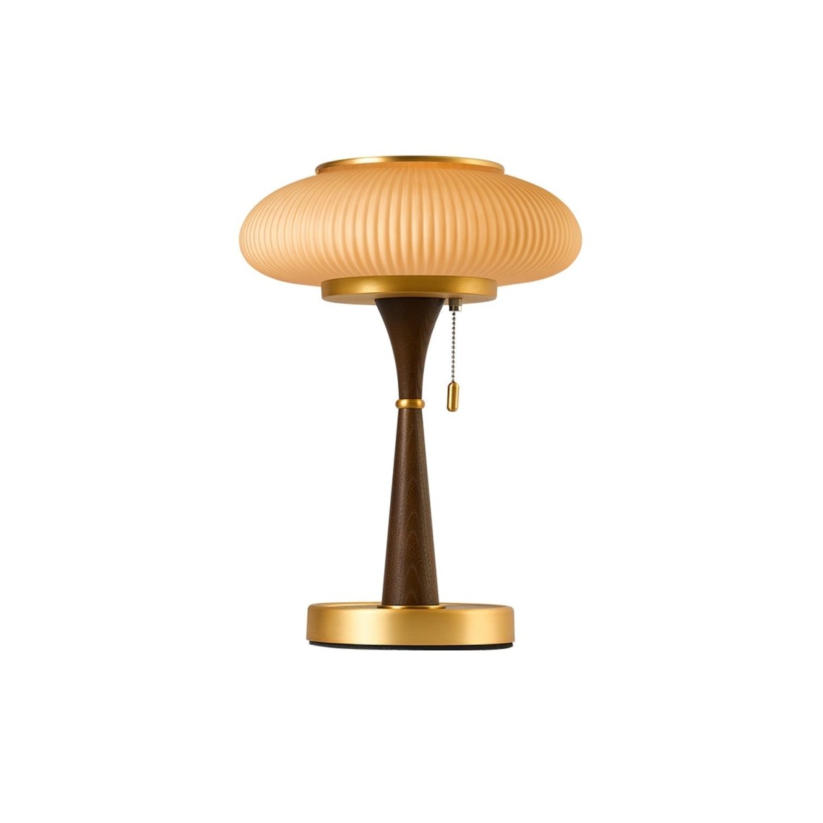 Lumique Matsushroom Table Lamp Modern | Table Lamp | LED | glass/wood/metal | Sleek Table Accent