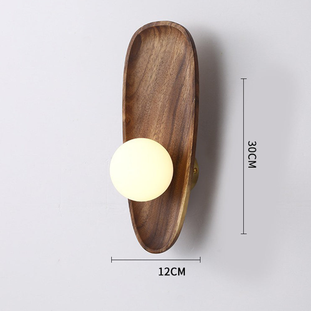 Minimalist Solid Wood Wall Lamp | Wall Lamp | Led | wood | 40W | 110V - 120V | Elegant Wall Illumination