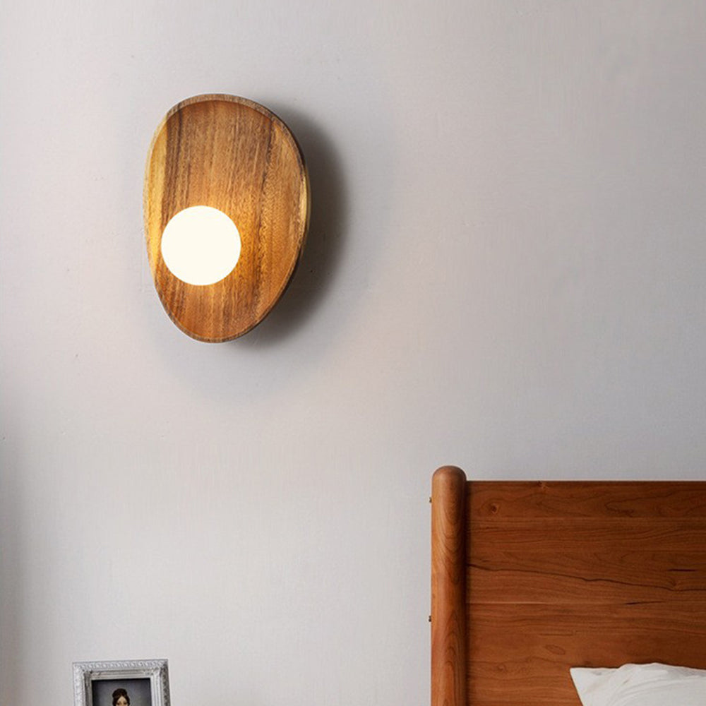 Minimalist Solid Wood Wall Lamp | Wall Lamp | Led | wood | 40W | 110V - 120V | Elegant Wall Illumination