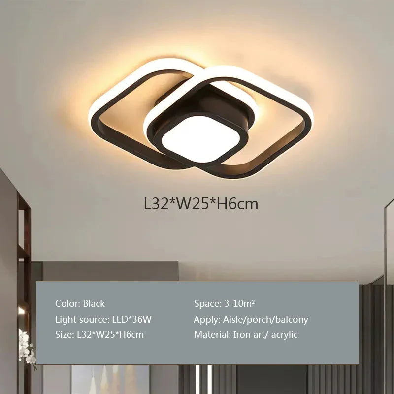 LunaLicht Stylish Modern Ceiling Lamp | Lighting | LED | 90-260V | Premium Lighting Solution