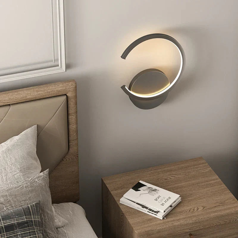 LumiFlex Modern Wall Lamp | Wall Lamp | Led | Warm White | aluminum | 10W | 220V - 240V | Elegant Wall Illumination