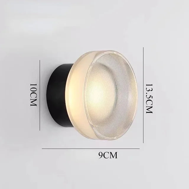 LichtOrb Stylish Round Wall Lighting | Lighting | Led | glass/metal | 15W | 220V | Premium Lighting Solution