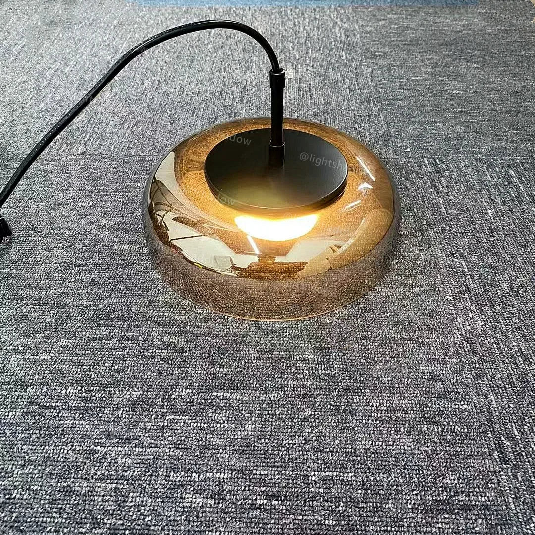 NovaGlow Contemporary Glass Hanging Lamp | Lighting | LED | glass/metal | 90-240V | Premium Lighting Solution