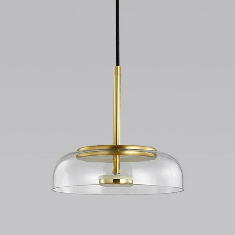 NovaGlow Contemporary Glass Hanging Lamp | Lighting | LED | glass/metal | 90-240V | Premium Lighting Solution