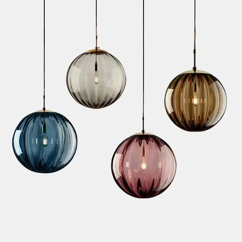 AuroraGlobe Modern Hanging Lamp | Lighting | LED | glass | Premium Lighting Solution