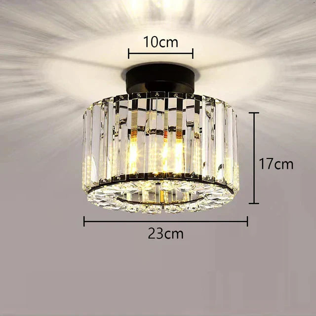 Shiny Crystal Crystal Ceiling Lamp | Lighting | LED | 110-240V | Premium Lighting Solution