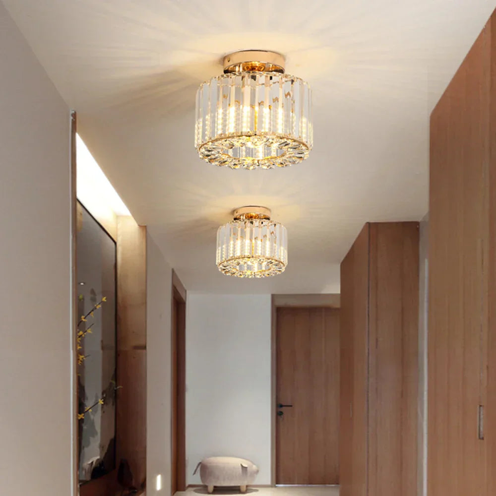 Shiny Crystal Crystal Ceiling Lamp | Lighting | LED | 110-240V | Premium Lighting Solution