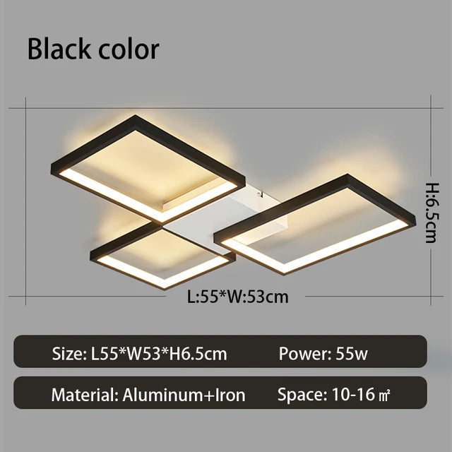Luminara Eleganza Chandelier Lamp | Ceiling Light | LED | aluminum/iron | 90-260V | Modern Ceiling Lighting
