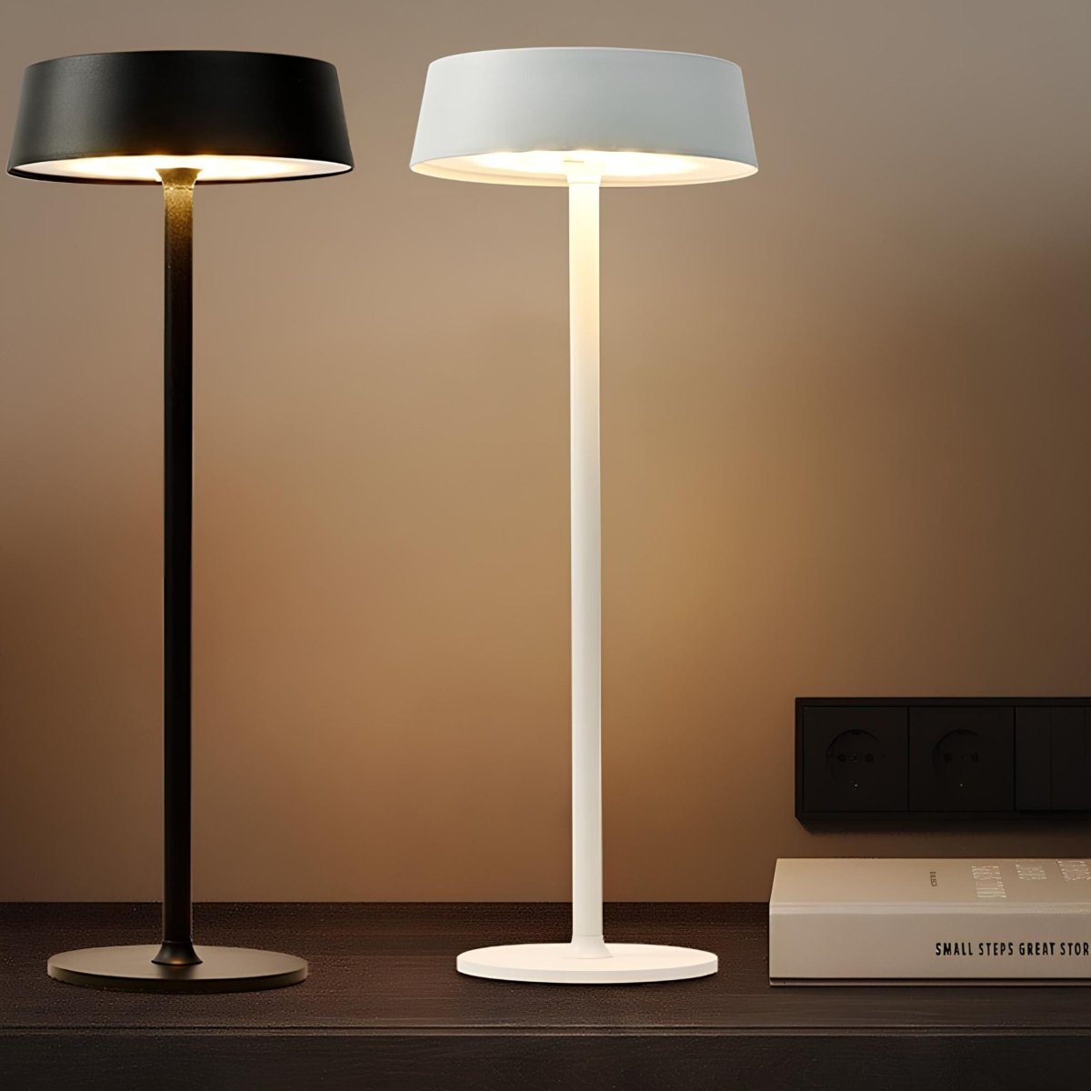 SlimLux Dimmable Modern Table Lamp | Table Lamp | Iron | 3W | Sleek Table Accent