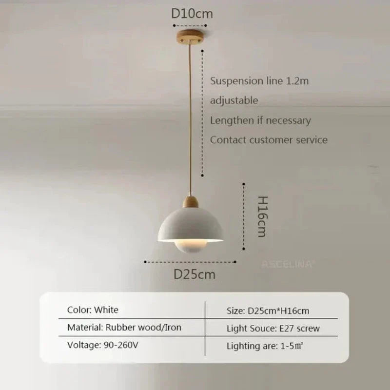 HoutBries Modern Wooden Hanging Lamp | Lighting | LED | Premium Lighting Solution