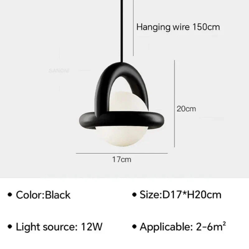 GlowSphere Radiant Hanging Lamp | Lighting | LED | 90-260V | Premium Lighting Solution