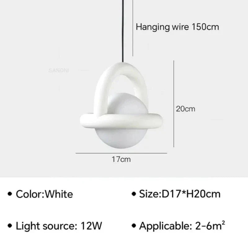 GlowSphere Radiant Hanging Lamp | Lighting | LED | 90-260V | Premium Lighting Solution