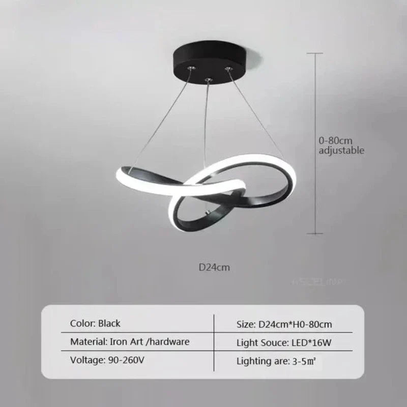 LumiWave Modern Ceiling Lamp | Lighting | LED | 90-260V | Premium Lighting Solution